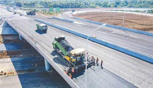 g98環島高速公路大坡互通立交進入收尾施工